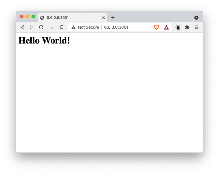 Hello World